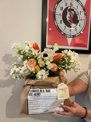 Brunch & Blooms Flowers in a Bag Workshop | May 6th, Huntington