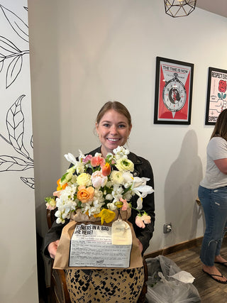 Brunch & Blooms Flowers in a Bag Workshop | May 6th, Huntington