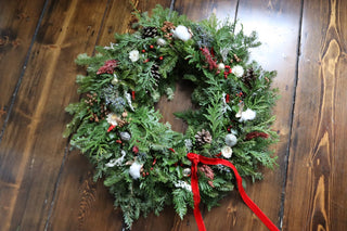 Fresh Holiday Wreath Workshop - Dec 5th, Huntington