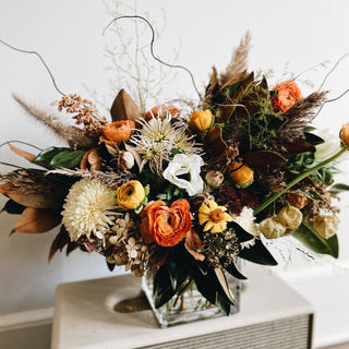 Thanksgiving Flowers in a Bag Arrangement Workshop | November 20th