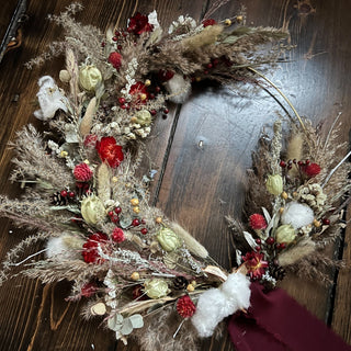 Fresh Holiday Hoop Wreaths Workshop - Dec. 10th, Huntington