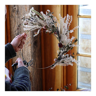 Dried Floral Hoop Workshop
