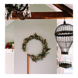 The Dried Floral Hoop Wreath