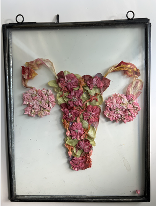 The Floral Uterus Frame - Planned Parenthood Fundraiser
