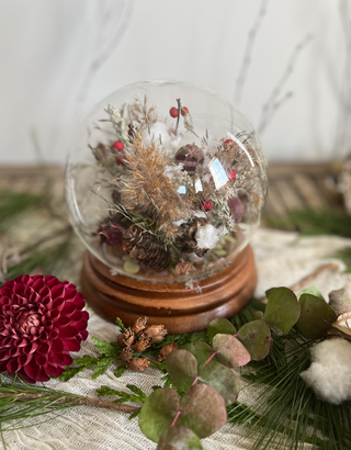 DIY Floral Snow Globe Workshop | December 8th