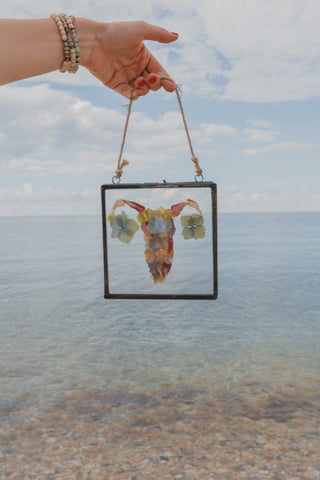 The Floral Uterus Frame
